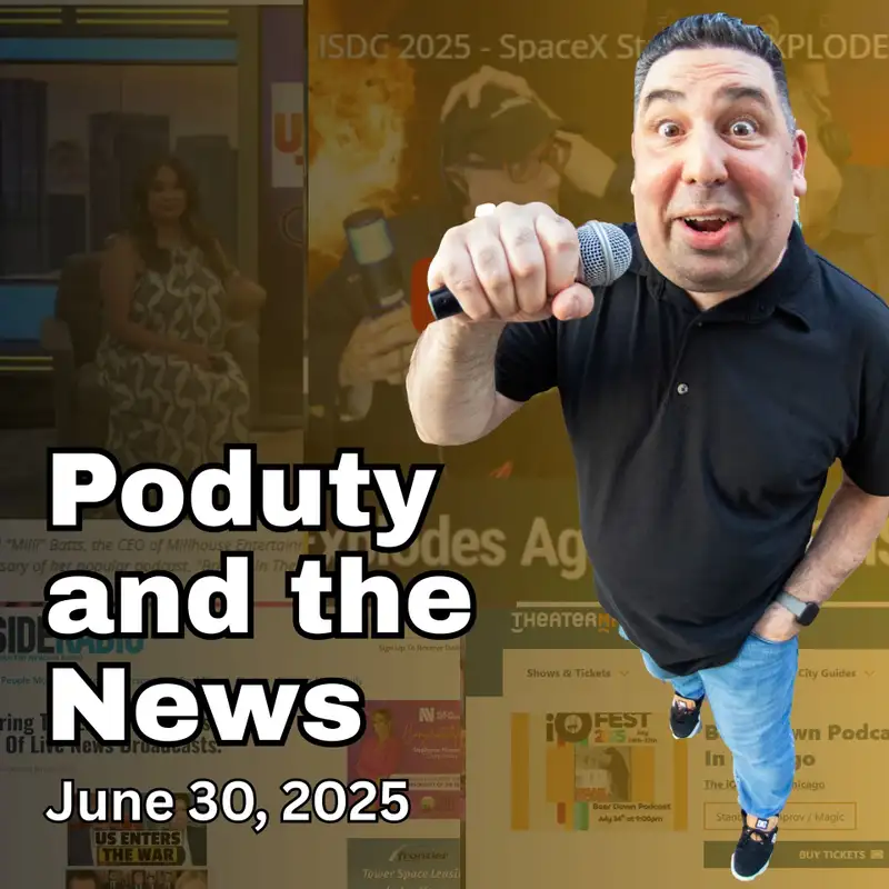 Monetizing Podcasts, Going Primetime, and Celebrating Anniversaries: Poduty and the News Roundup