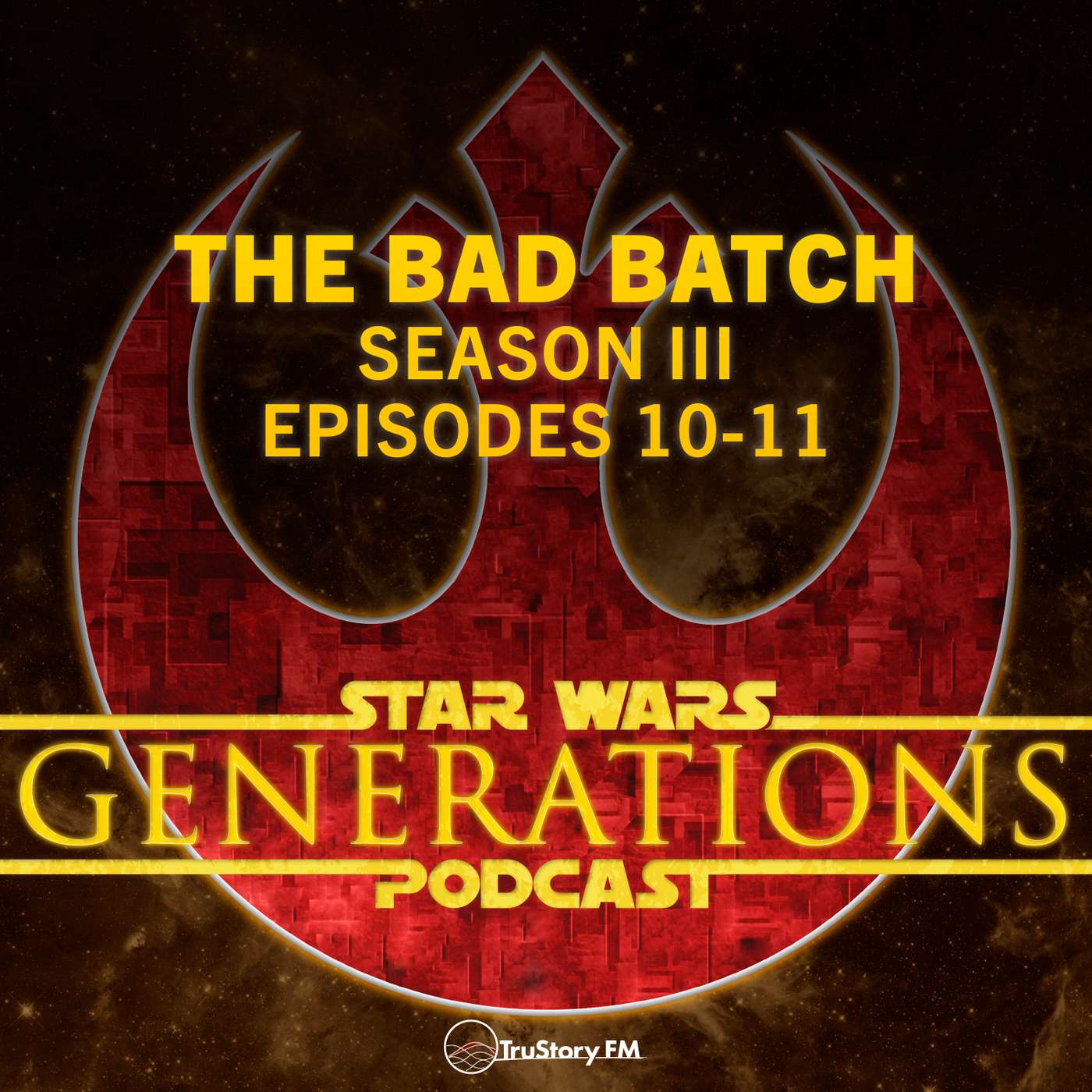 The Bad Batch • Season III, Episodes 10-11: ‘Identity Crisis’, ‘Point of No Return’ episode artwork