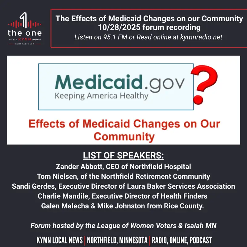 The Effect of Medicaid Changes on Our Community Forum Recording on 10.28.2025