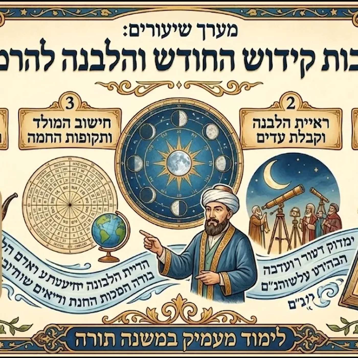 🌐 רמב"ם יומי באשמורת הבוקר הלכות קידוש החודש שיעור מספר 15, הרב אלון עטיה שליט"א היכל המלך גבעת זאב!