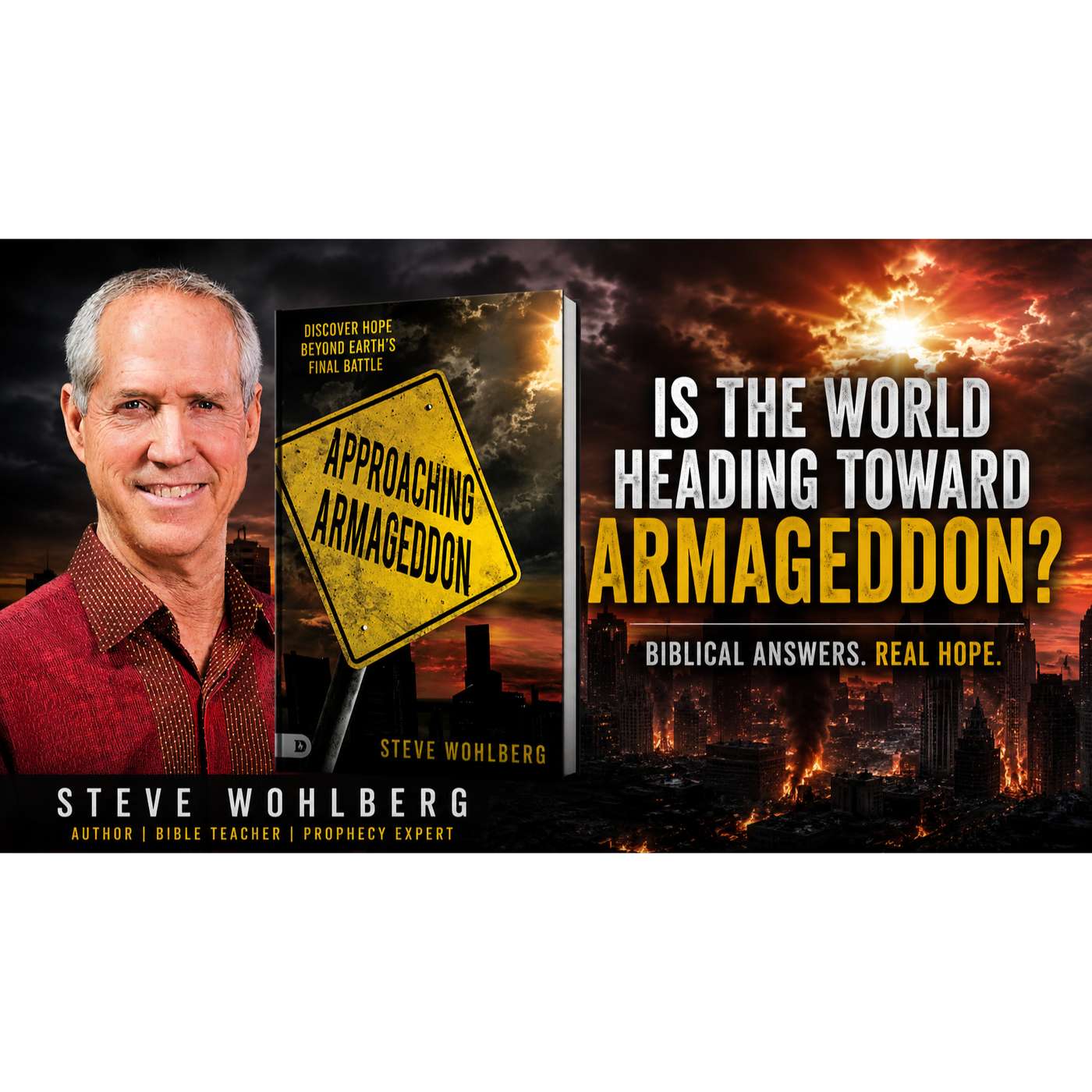 Is Armageddon Near? Wars, Chaos & Hope: The Bible and the End Times| Steve Wohlberg Interview episode artwork