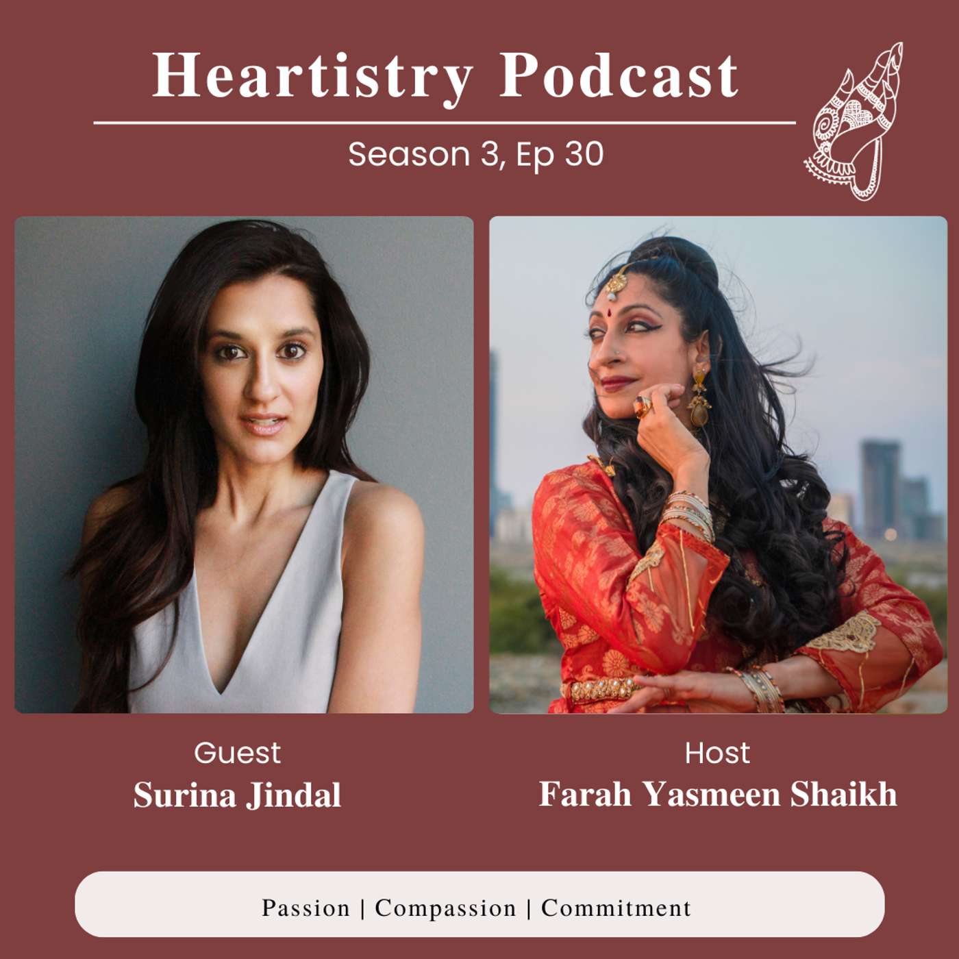 S3 Ep 30 - Surina Jindal - Actress, Producer & Public Speaking Coach episode artwork