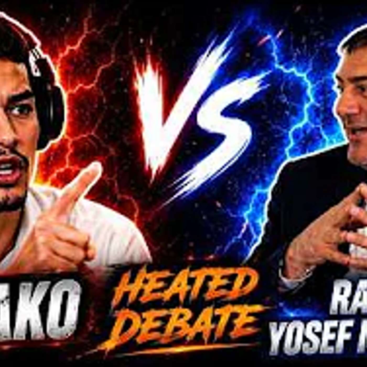 Sneako The Muslim Versus Rabbi Yosef Mizrachi (A Heated Debate) episode artwork