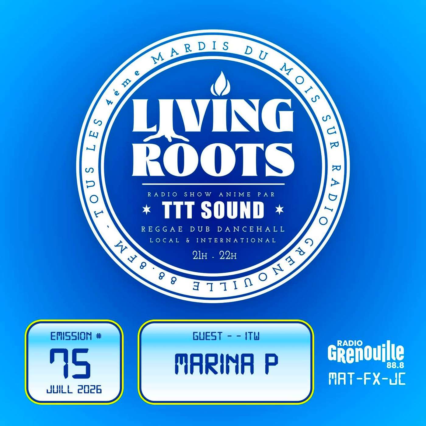 LIVING ROOTS #75 | MARINA P episode artwork