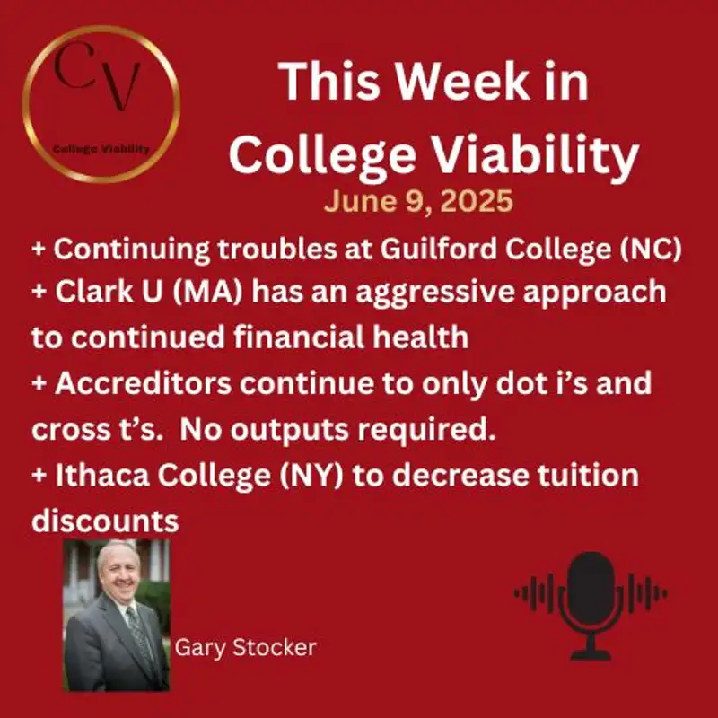 This Week In College Viability (TWICV) for June 9 2025 