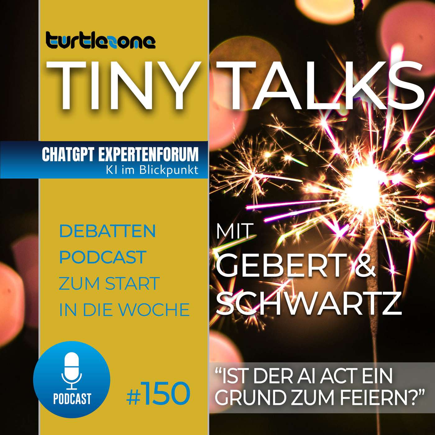 Turtlezone Tiny Talks - Der Debatten-Podcast mit Gebert und Schwartz