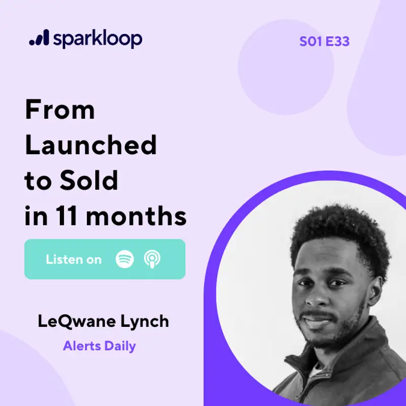 From Launched to Sold in 11 months: How LeQwane Lynch grew & sold the Alerts Daily newsletter — with LeQwane Lynch