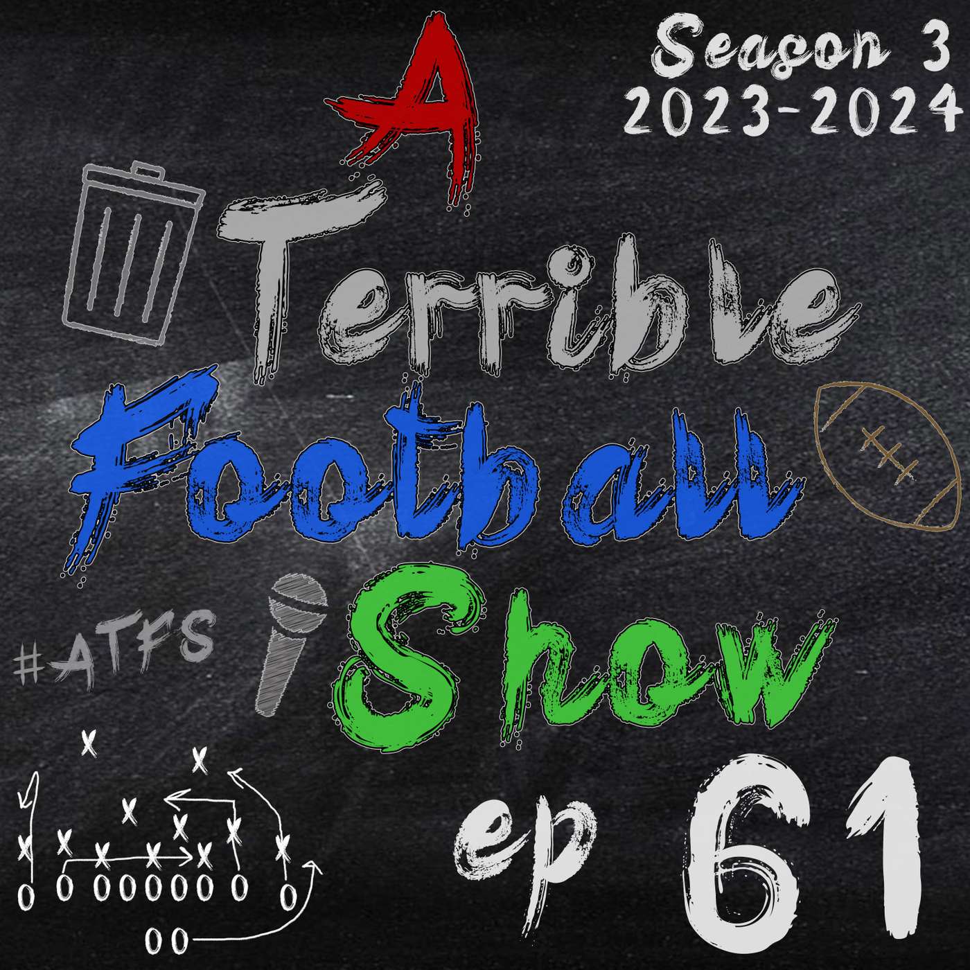 Lamar gets traded WHERE?! NFL Mock Draft 3.0s by A Terrible Football Show | ATFS 61 episode artwork