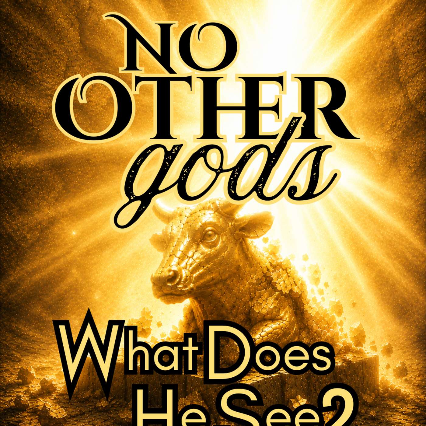 No Other gods: What Does He See?