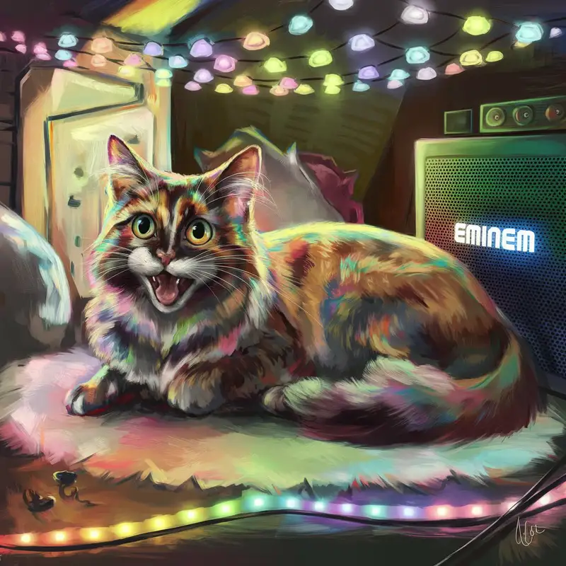 #0151 - Lucy is either an Eminem Superfan… or completely terrified. - 02/07/2025