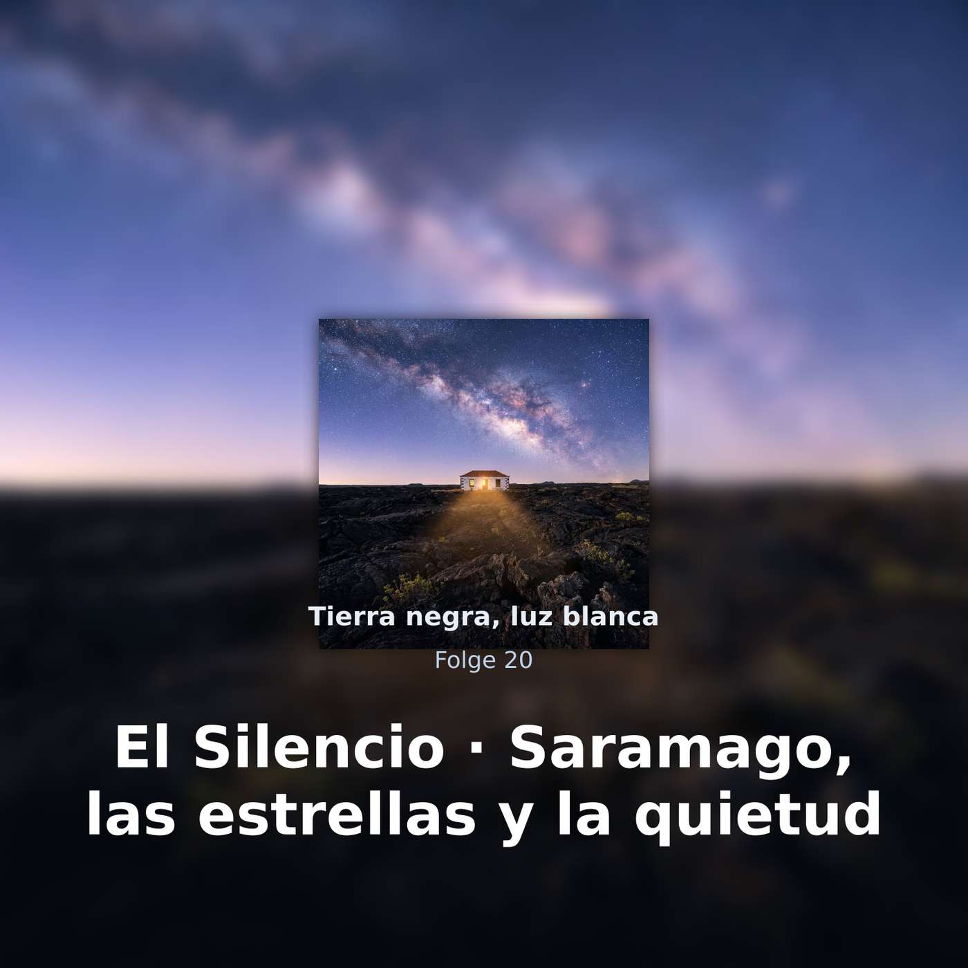 Tierra negra, luz blanca