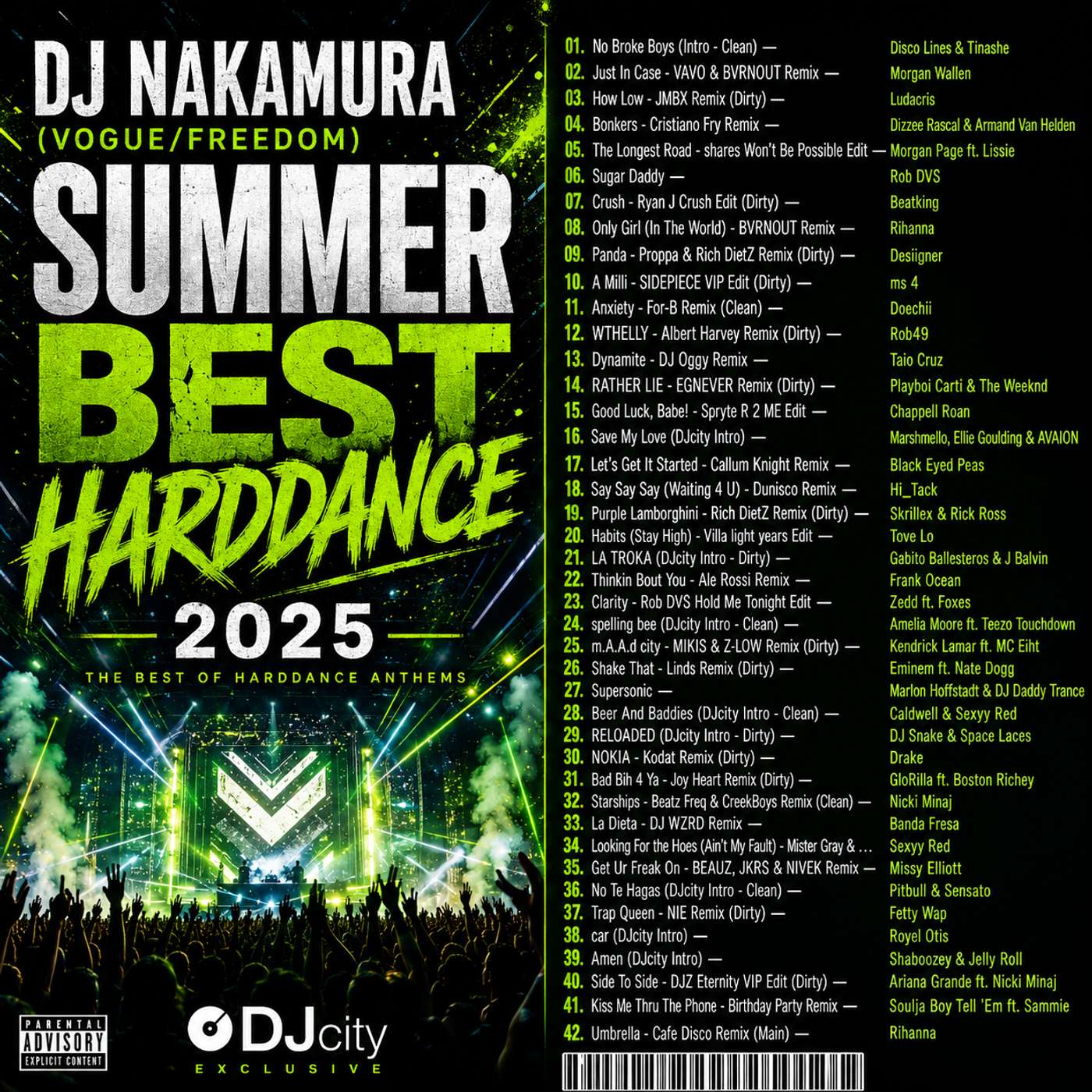 SUMMER BEST HARDDANCE 2025/DJ NAKAMURA episode artwork