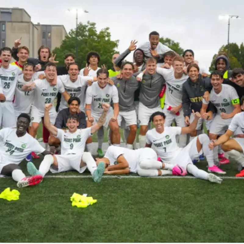 Point Park Men's Soccer in the thick of NCAA Division II dogfight with HC Cameron Williams, Nikolas Suarez and Yves 'Eve' Agbodoh