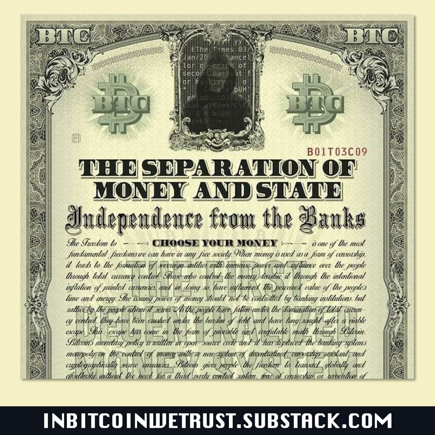 Bitcoin and the Uncoiling Spring: Defunding the State by Changing the Money.