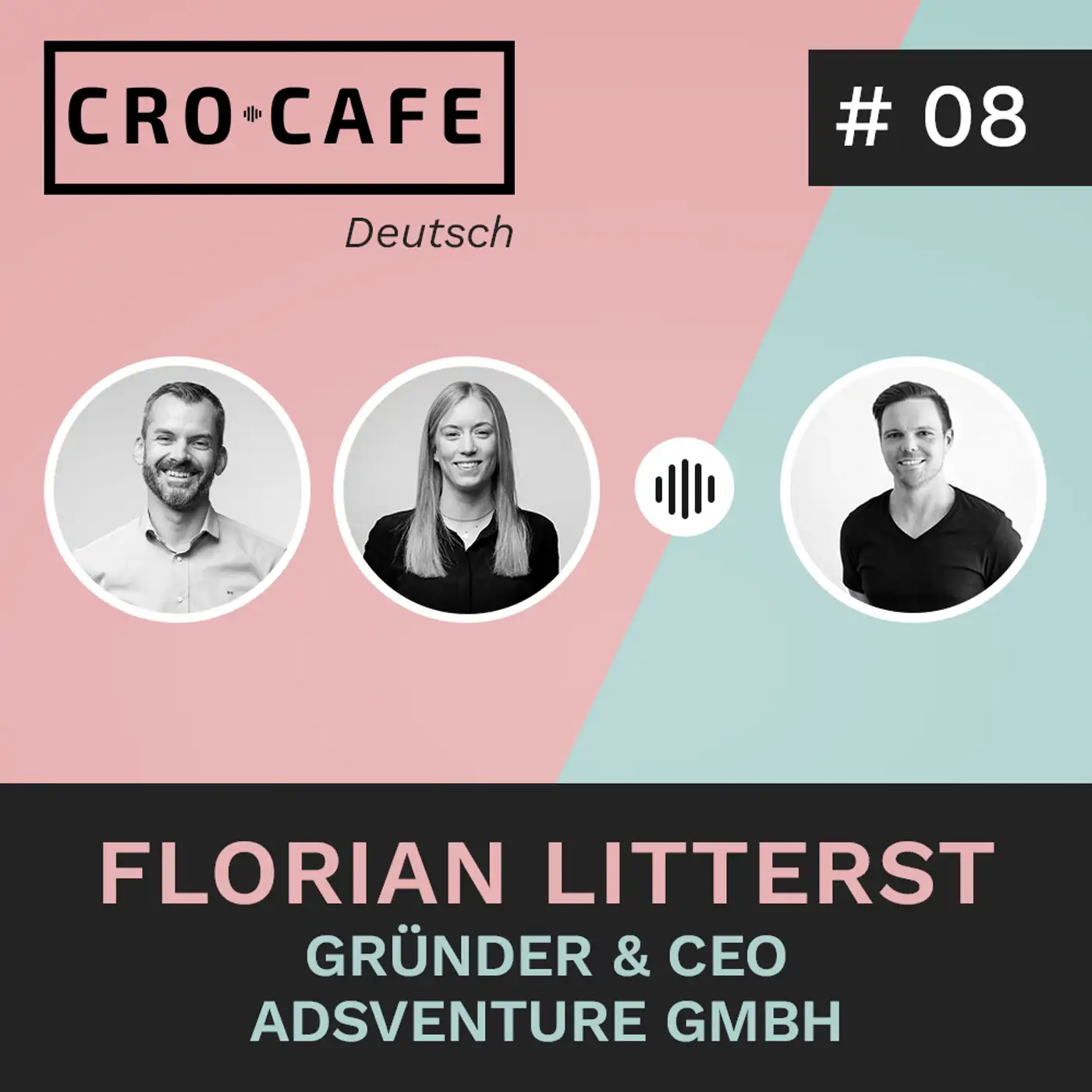 Cover art for episode: Best from southwest - Social Media Advertising mit Florian Litterst  - CRO.CAFE podcast