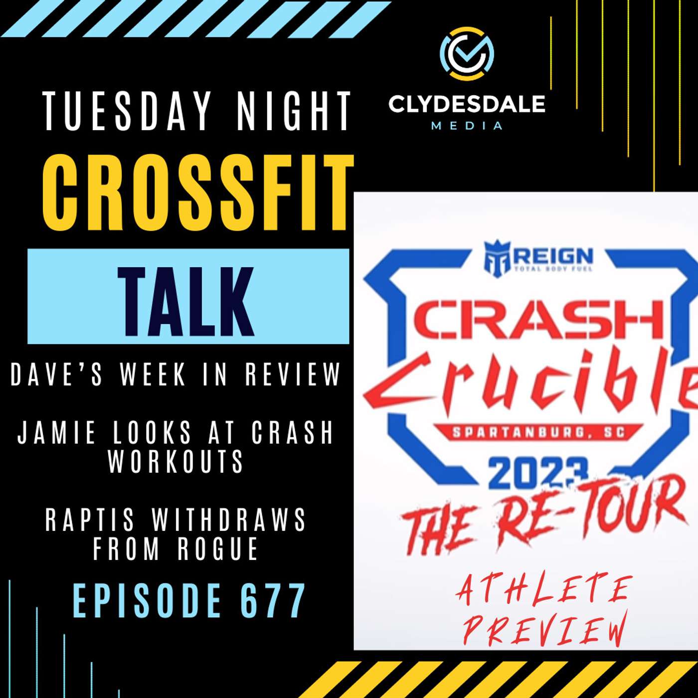 Thursday Night CrossFit Talk - Early Edition - Jamie is Headed to Crash! episode artwork