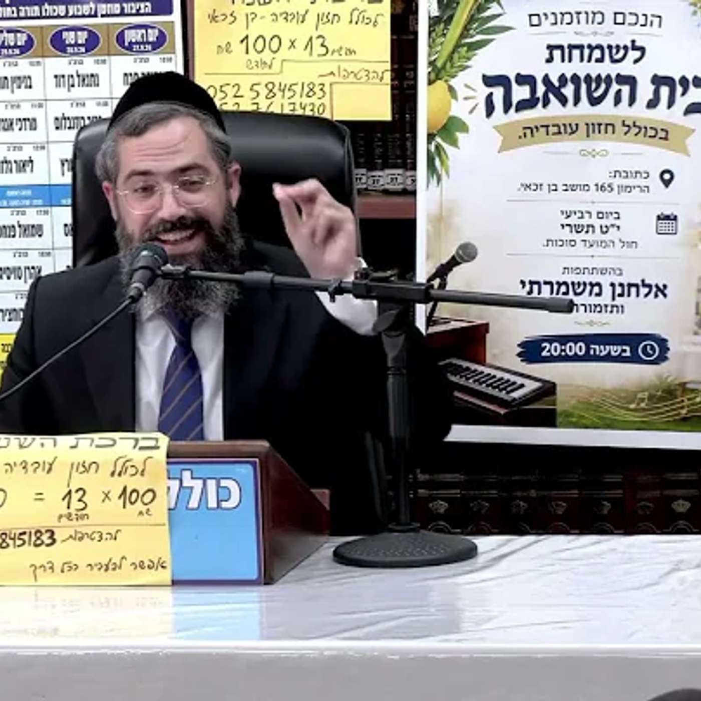 הרב נתנאל דוד : זמן שמחתנו - כיצד להגיע לשמחה ? episode artwork
