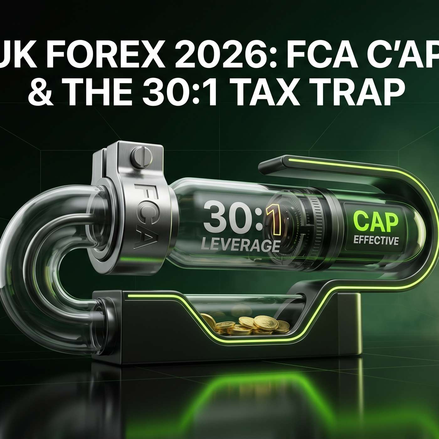 UK Forex 2026: FCA Cap & The 30:1 Tax Trap