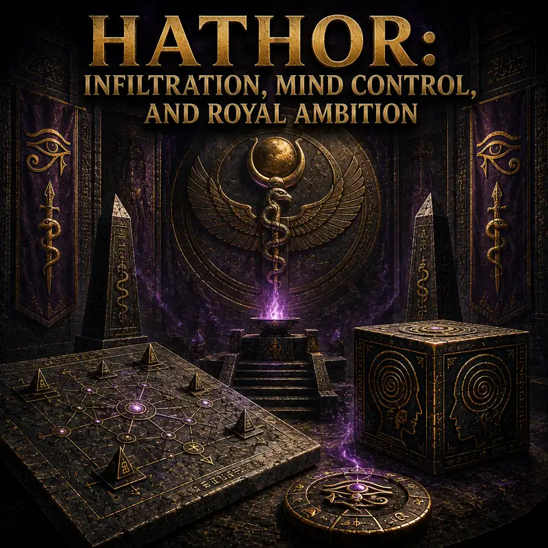Hathor: Infiltration, Mind Control, and Royal Ambition