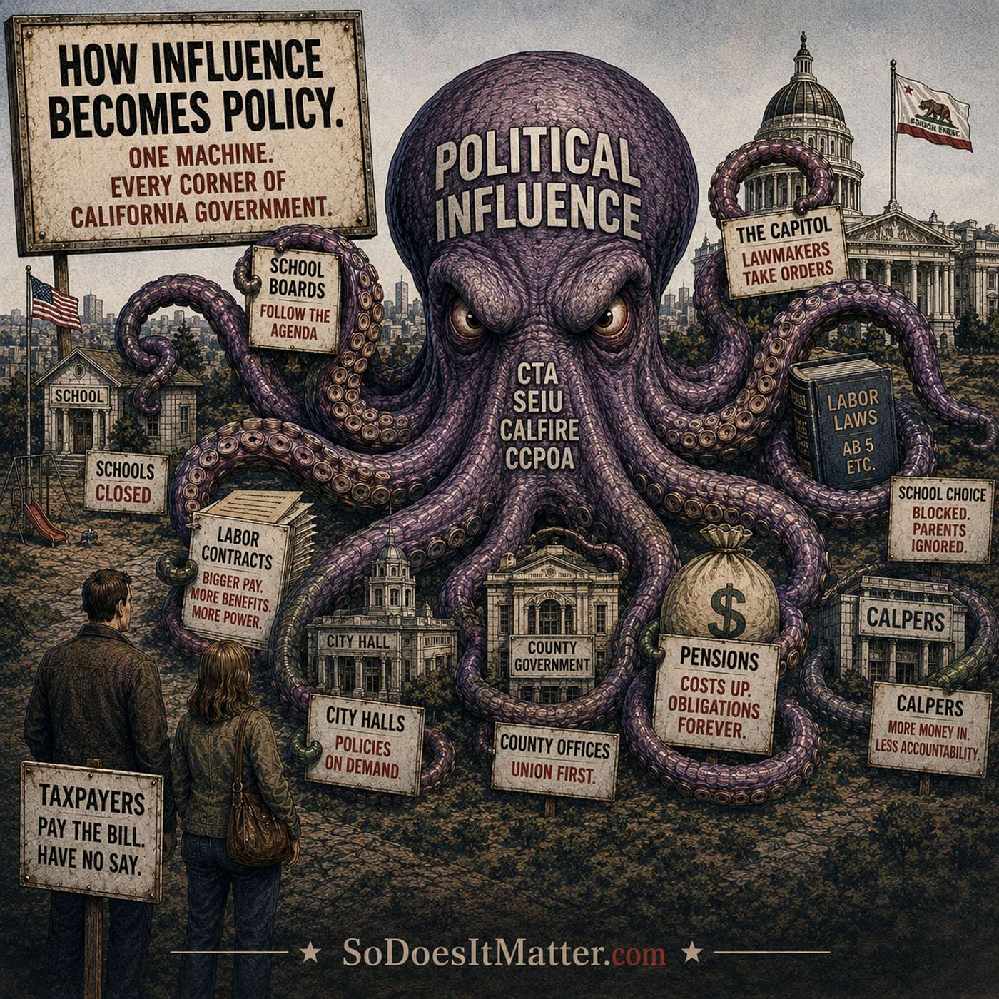 Special Feature: How Public Employee Unions Built California’s Most Powerful Political Machine episode artwork