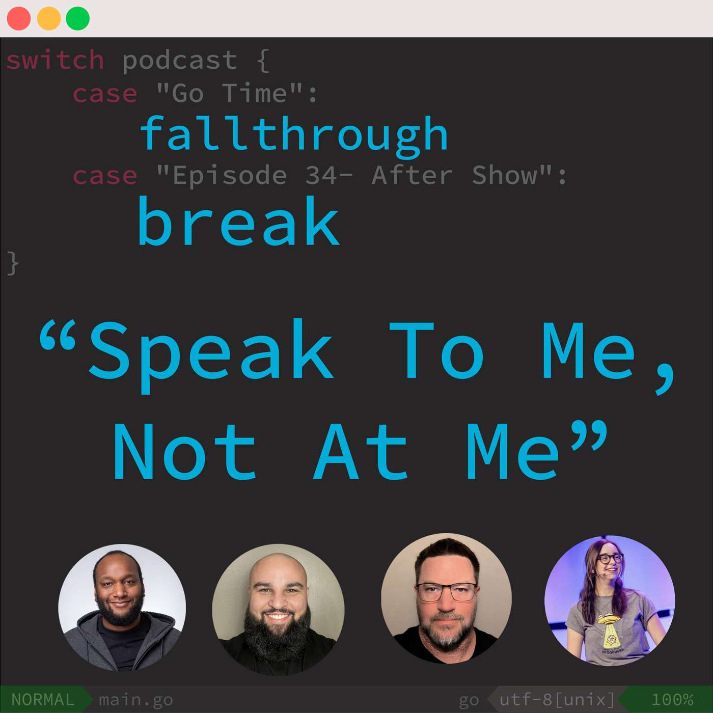 Speak To Me, Not At Me