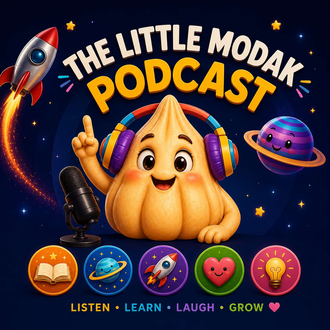 The Little Modak - English podcast artwork