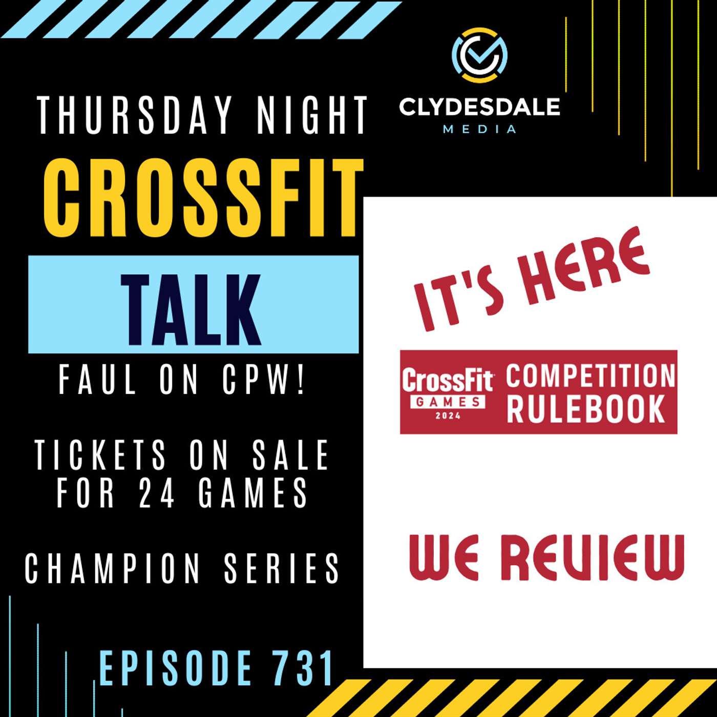 Thursday Night CrossFit Talk - Rule Book is Here! episode artwork