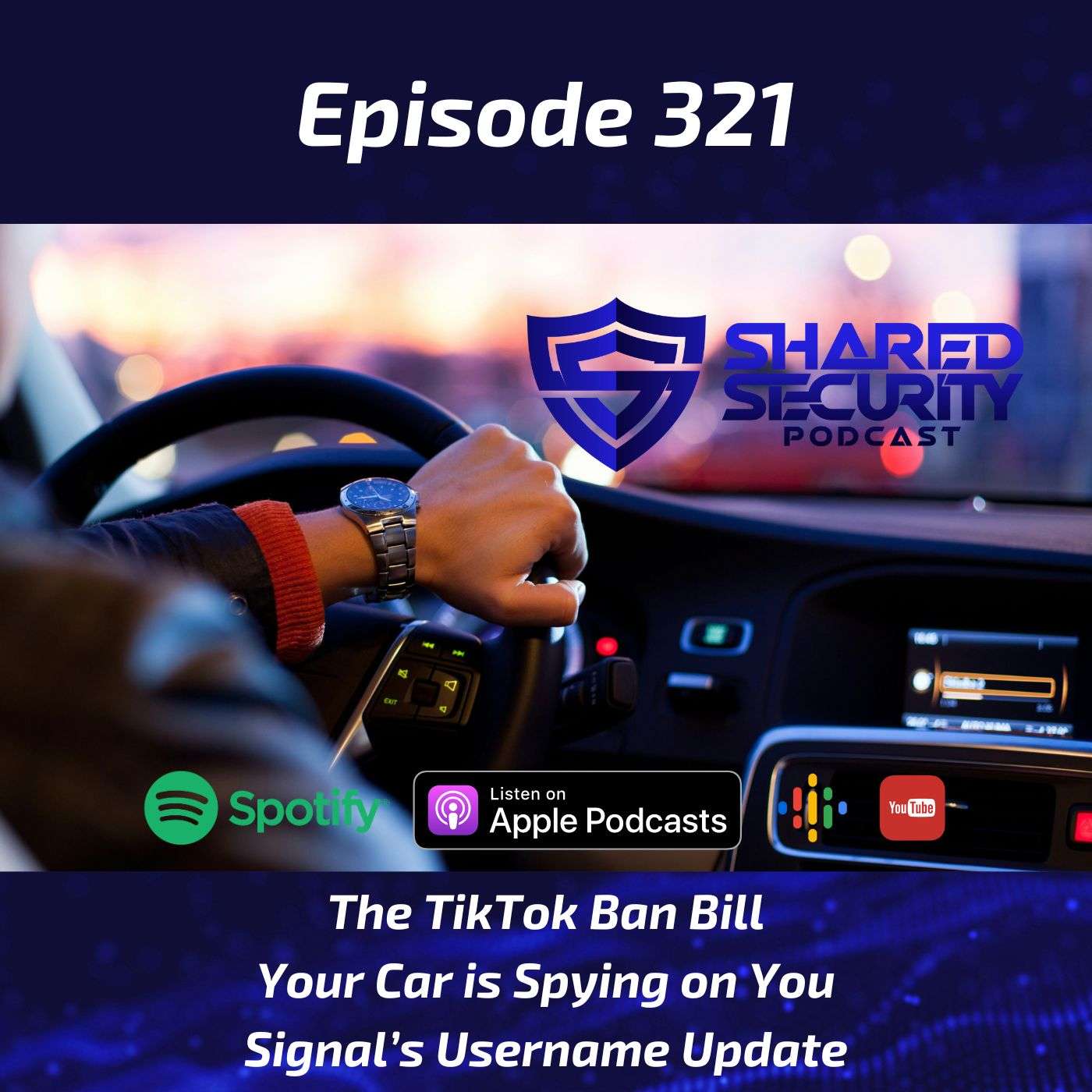 The TikTok Ban Bill, Your Car is Spying on You, Signal’s Username Update episode artwork
