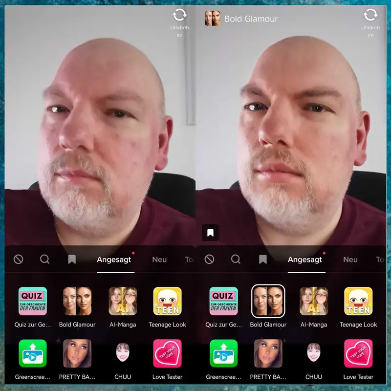TikTok-Filter aus der Hölle