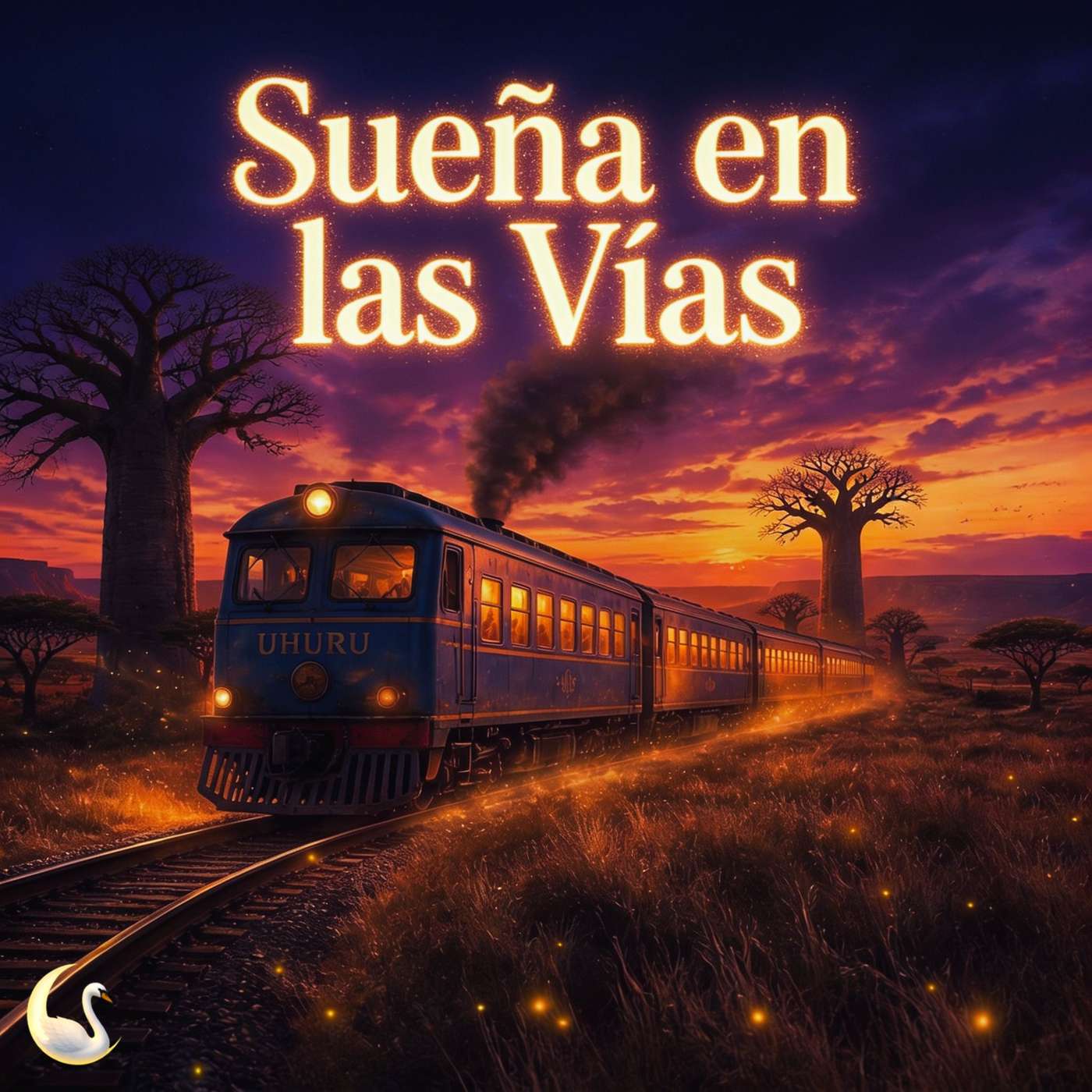 🚂 El Ferrocarril de los Sueños en África | Historia Relajante para Dormir | Viaje en Tren Acogedor 🌙