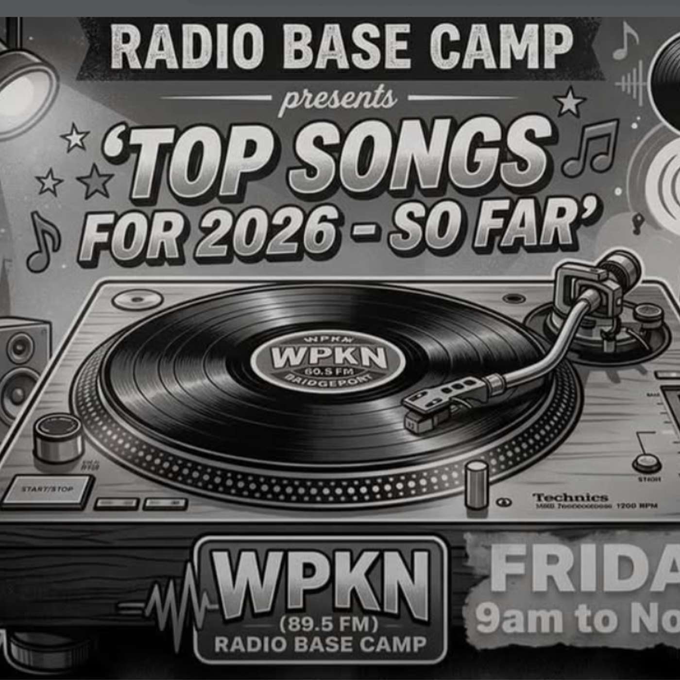 Radio Base Camp's 'Songs of the Year' - so far episode artwork