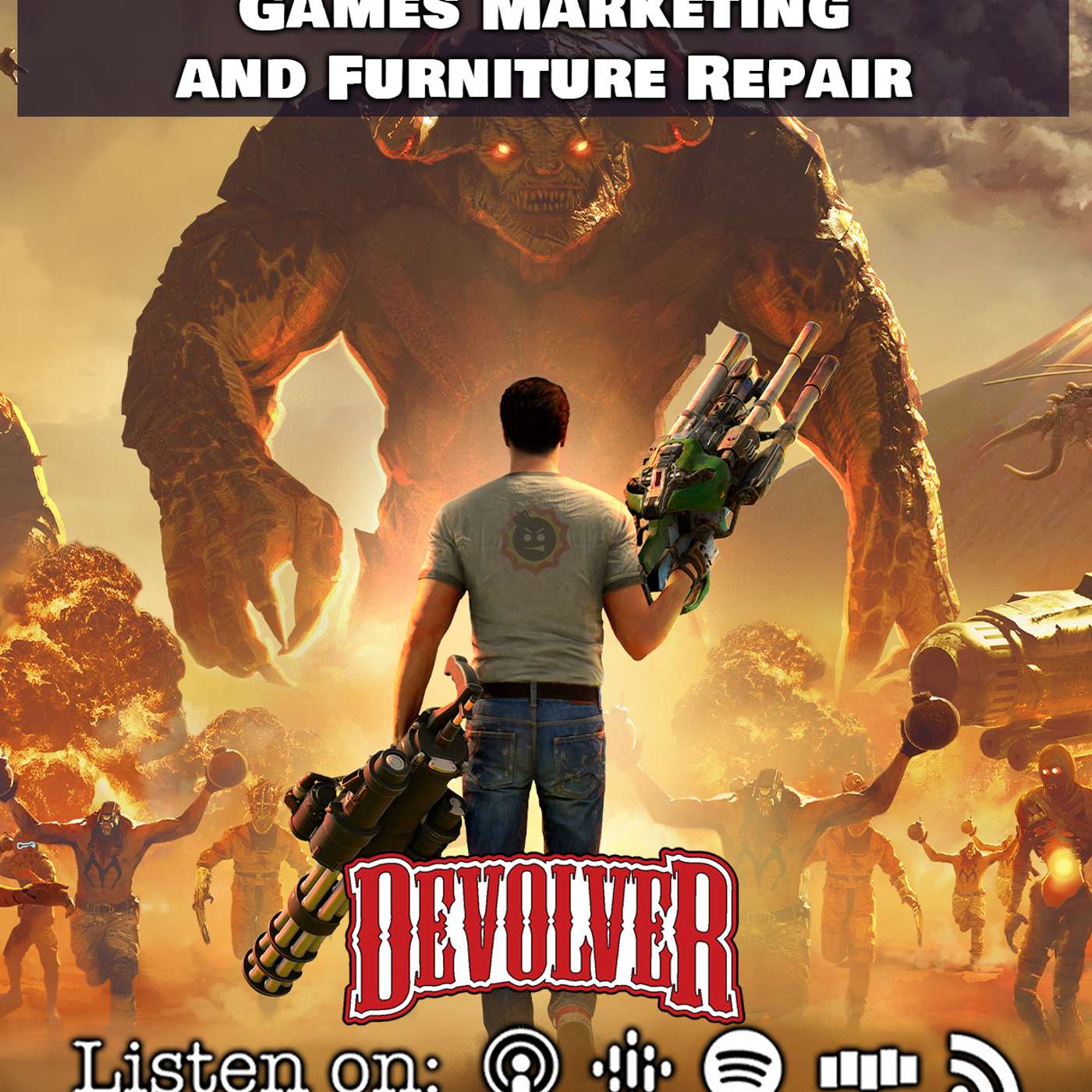 Episode 131: Games Marketing and Furniture Repair episode artwork