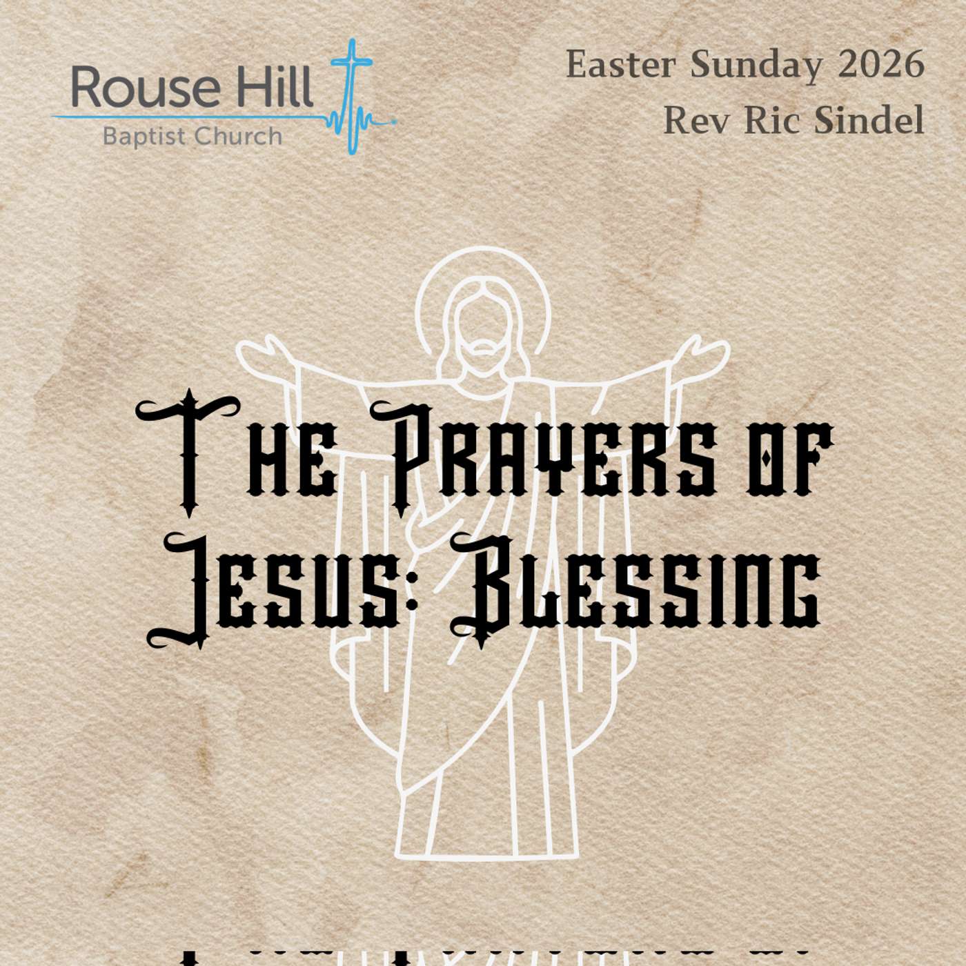 5th April - The Prayers of Jesus - Blessing - Ric Sindel episode artwork