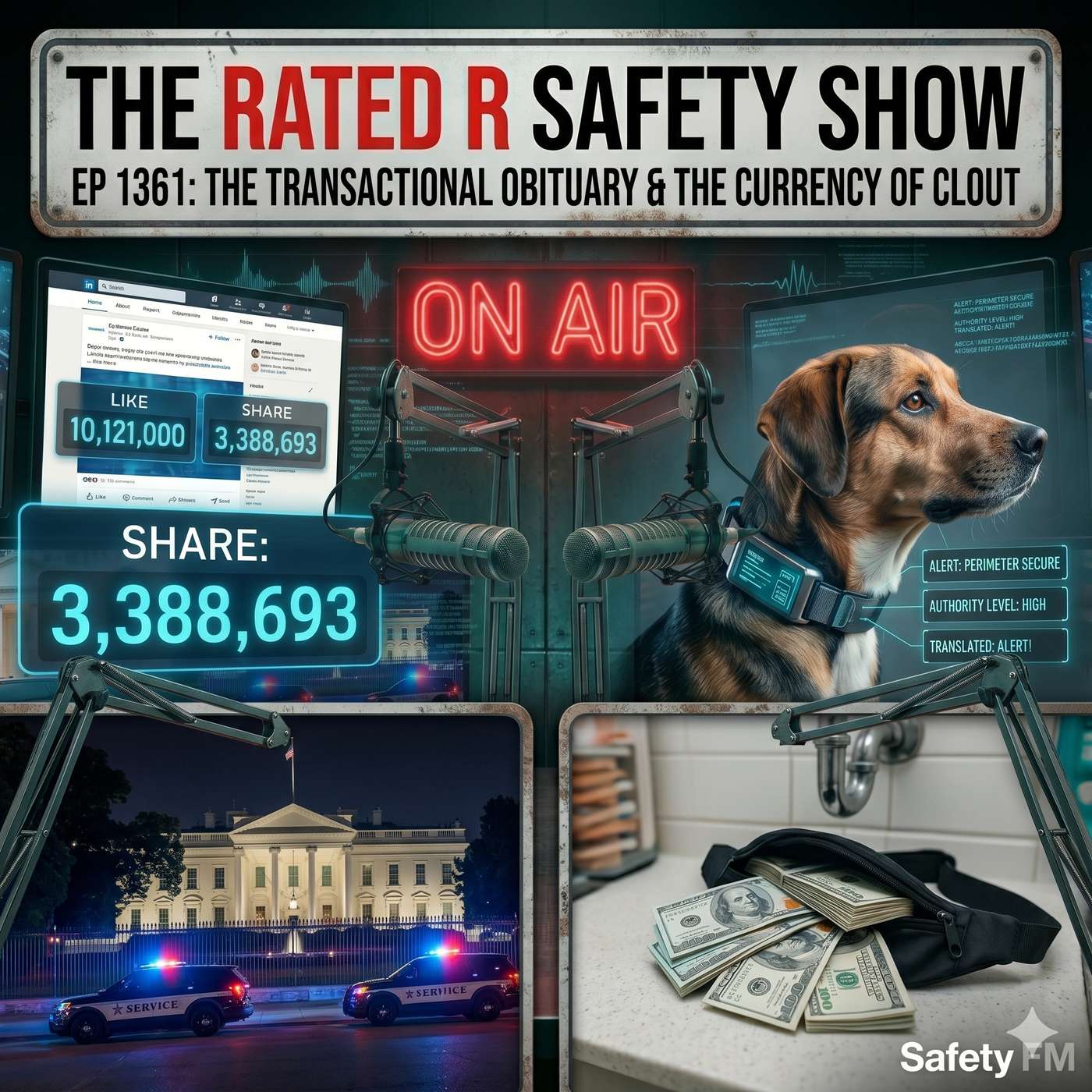 EP 1361: The Transactional Obituary, White House Lockdowns, & High-Tech Pet Translators