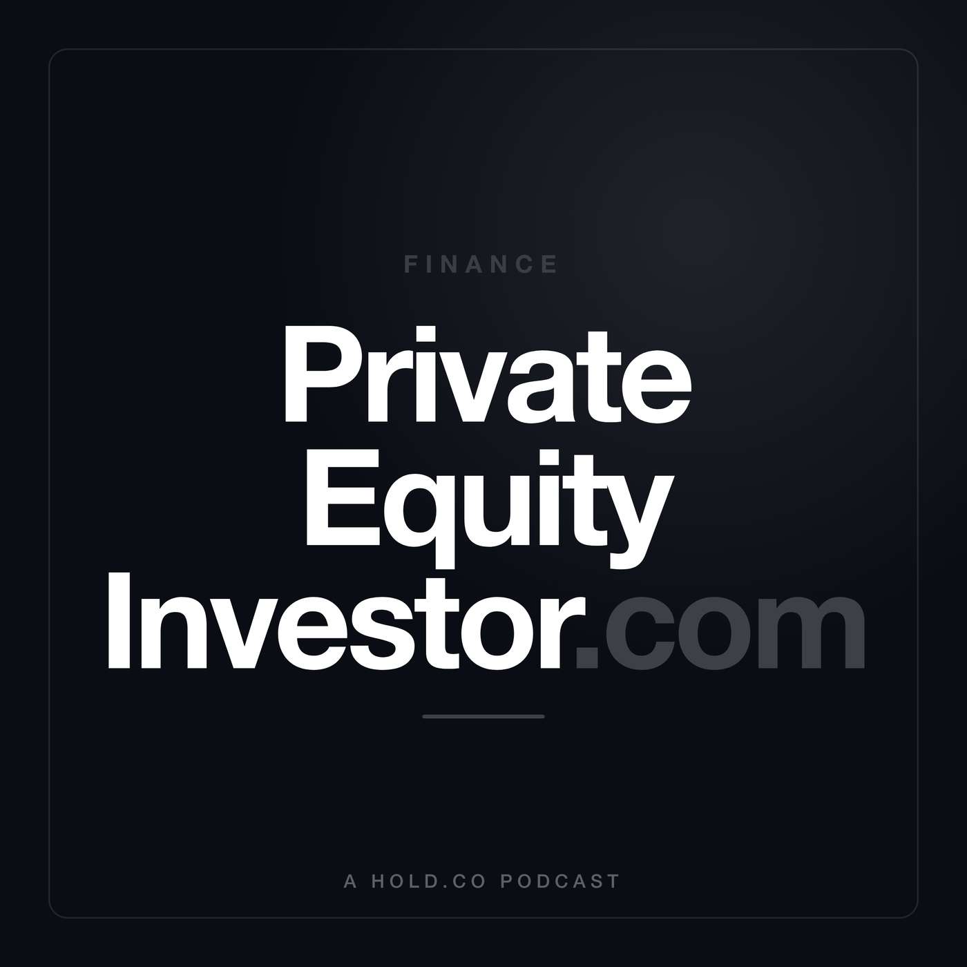 PrivateEquityInvestor.com podcast artwork