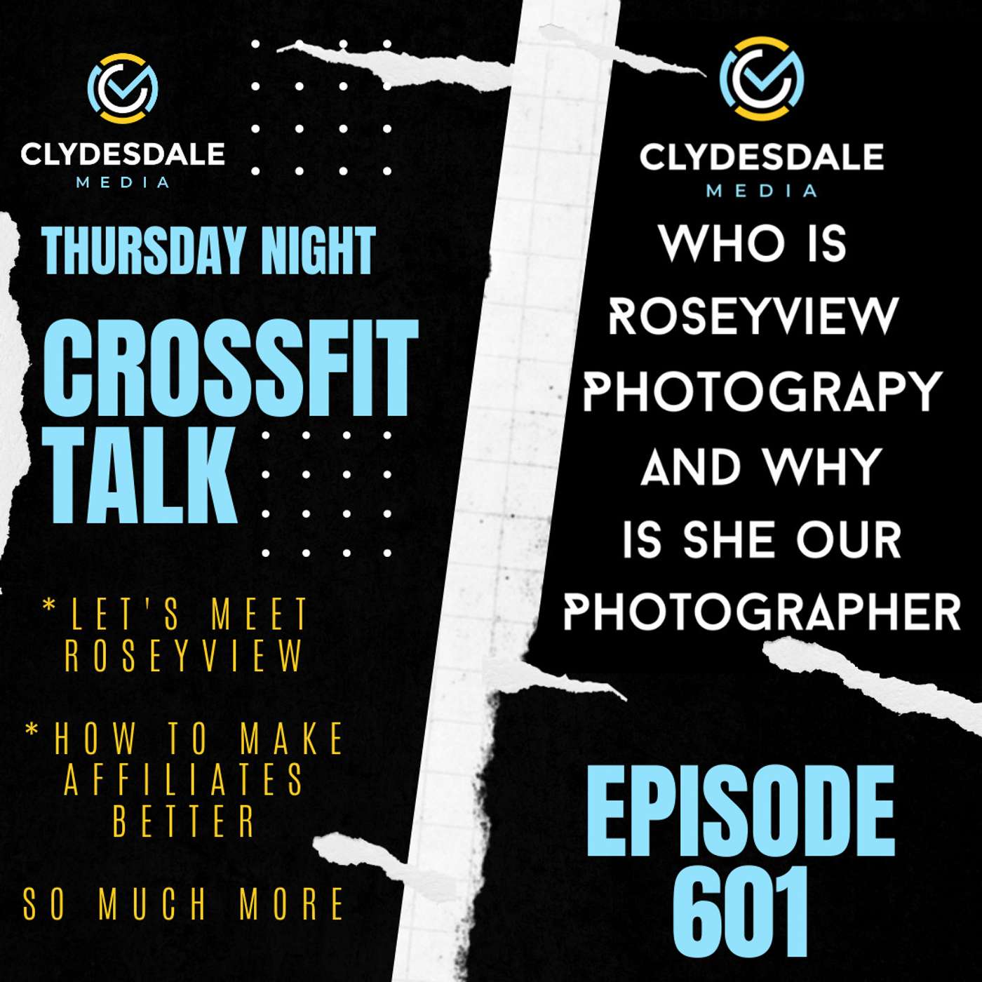 Thursday Night CrossFit Talk - Who is Roseyview Photography and why is she our Photographer episode artwork