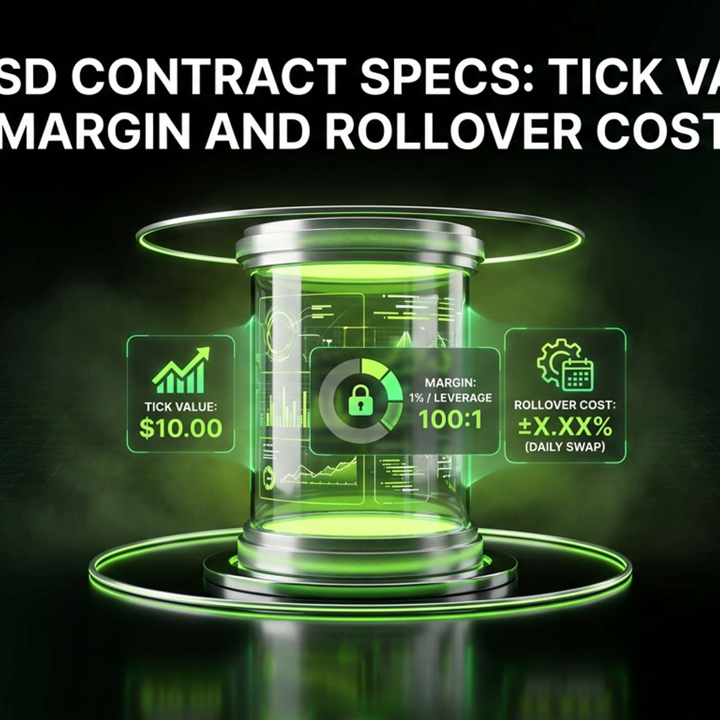 XTIUSD Contract Specs: Tick Value, Margin and Rollover Cost
