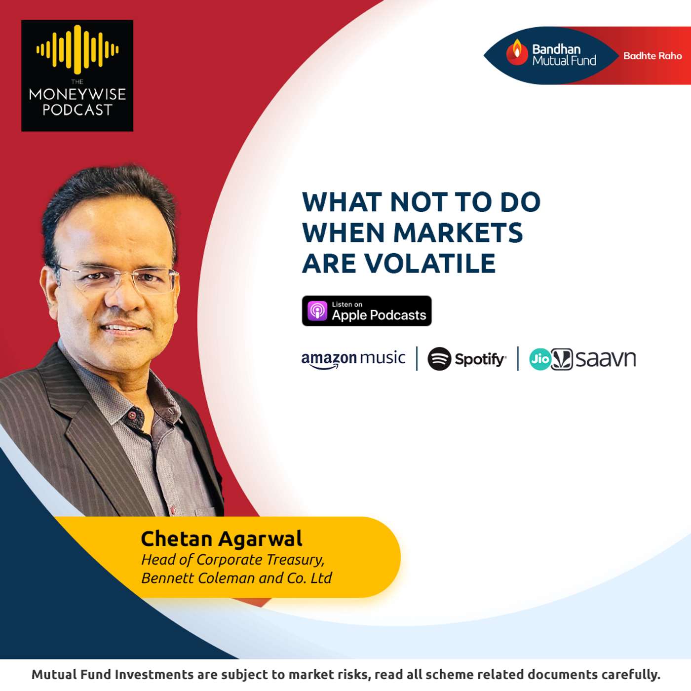 What Not to Do When Markets Are Volatile | Moneywise Podcast Ep. 48 Ft. Chetan Agarwal episode artwork