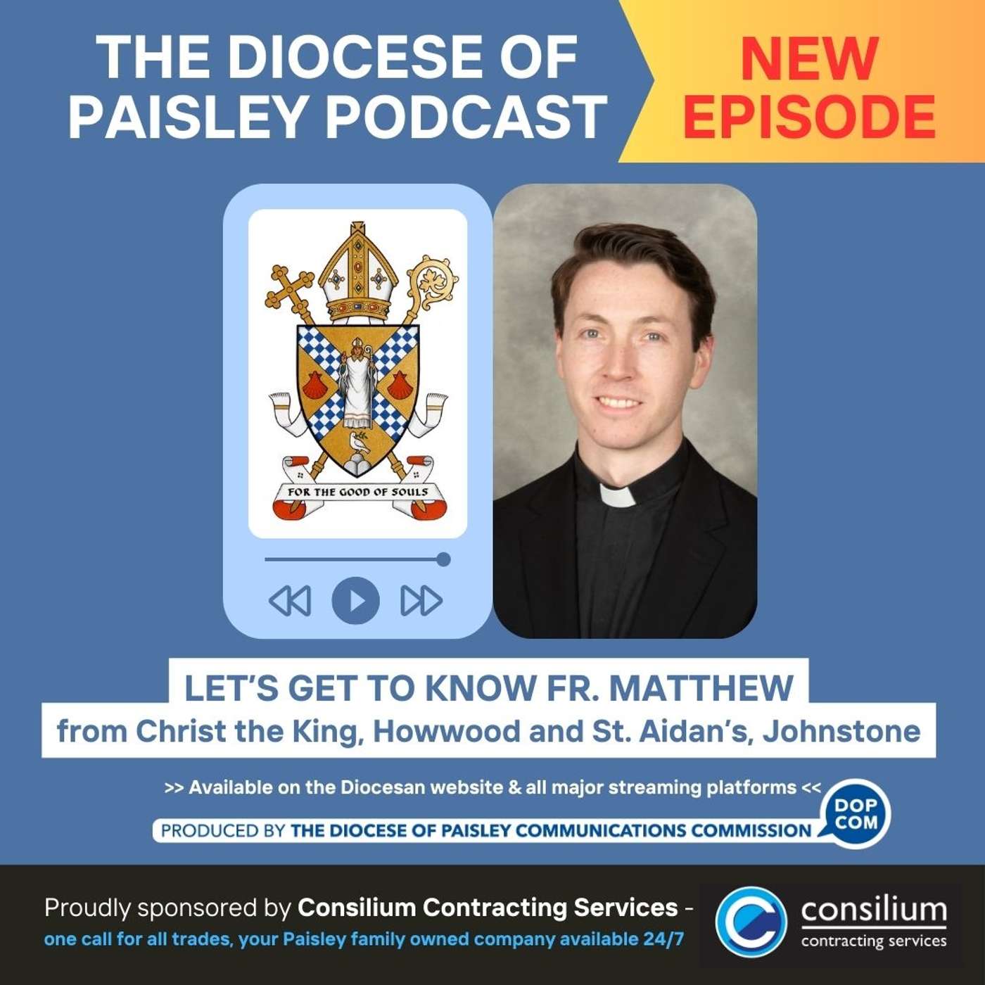 Let's get to know: Father Matthew Carlin.