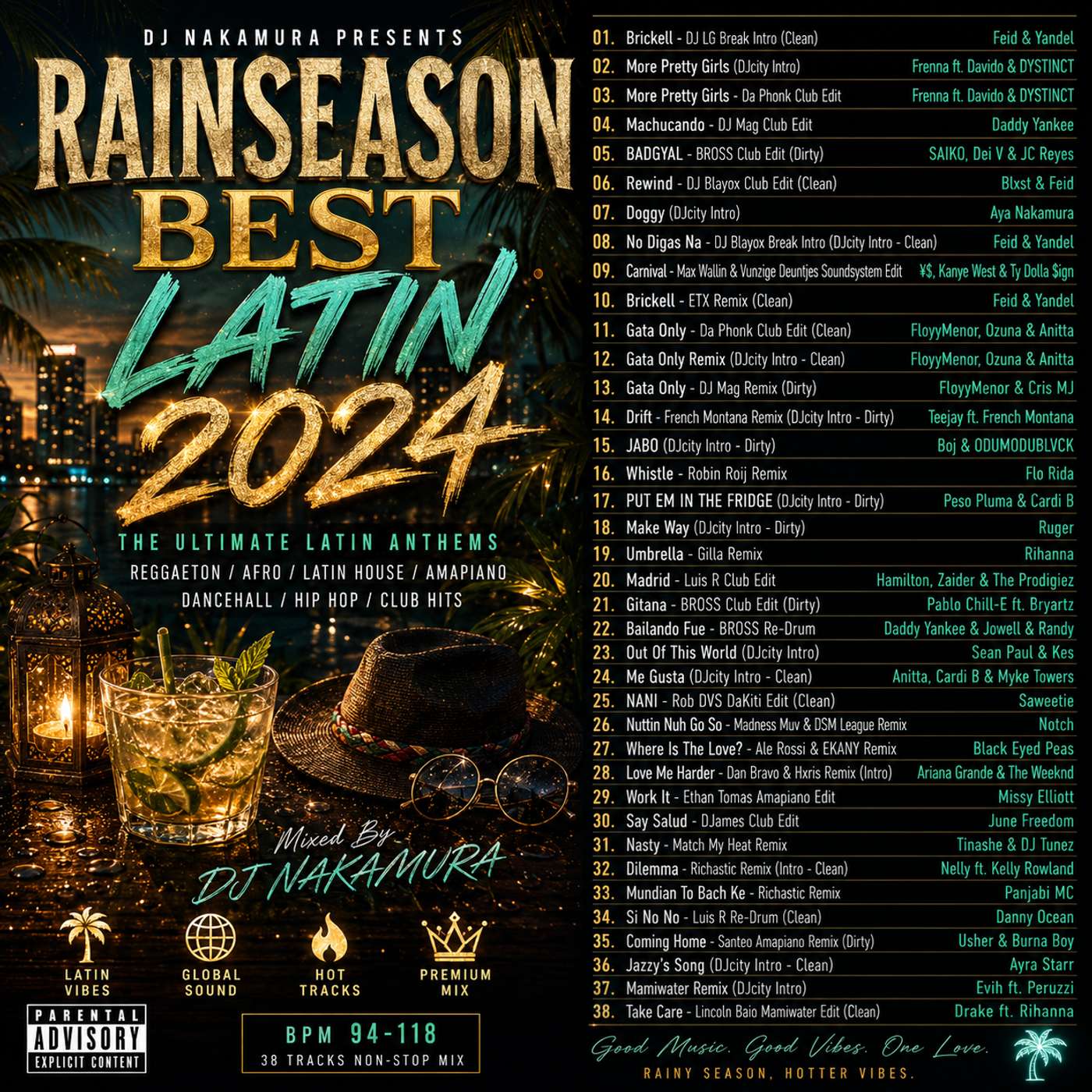 RAINSEASON BEST LATIN 2024 episode artwork