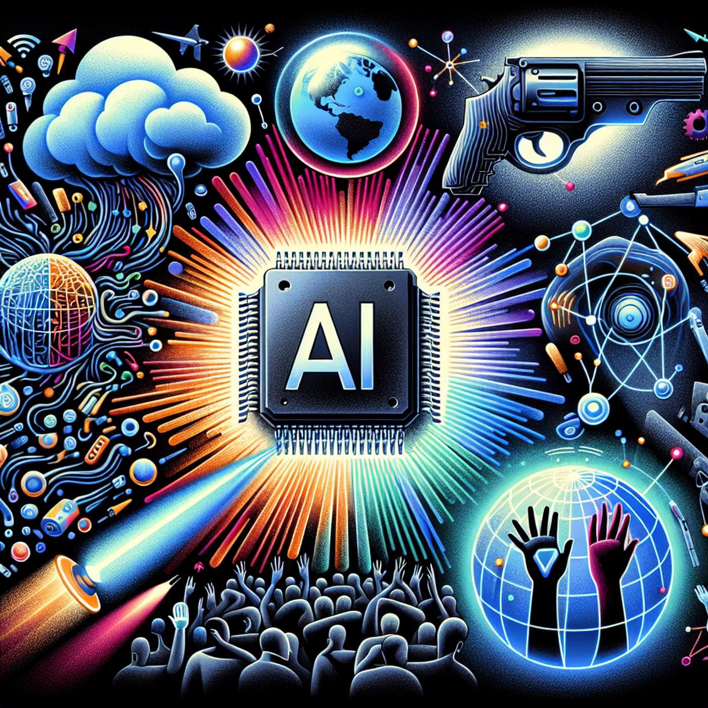 AI Dominates the Conversation: OpenAI's GPT-4o Unreal Capabilities, Anthropic's Expansion, Evolv's Gun Detection Tech, and Pause AI's Global Protests episode artwork