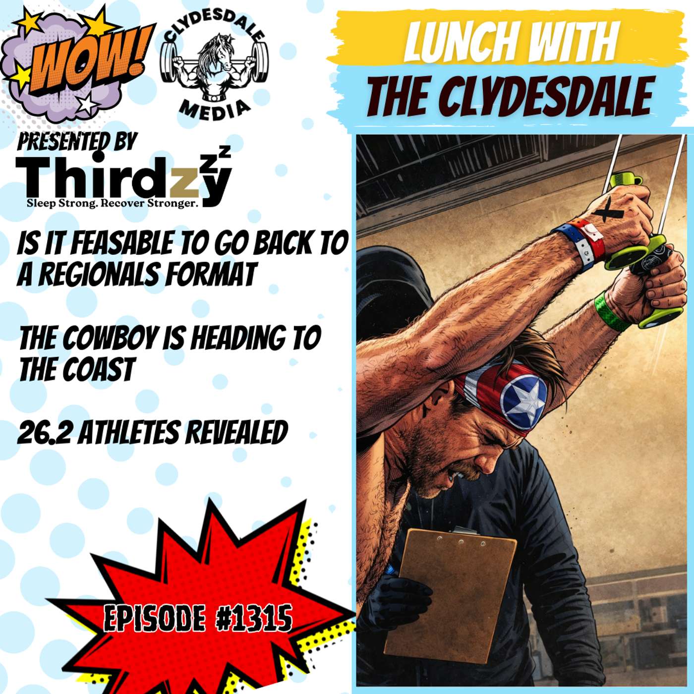 Lunch with the Clydesdale - How Do We Get the Community Back to the Games Season