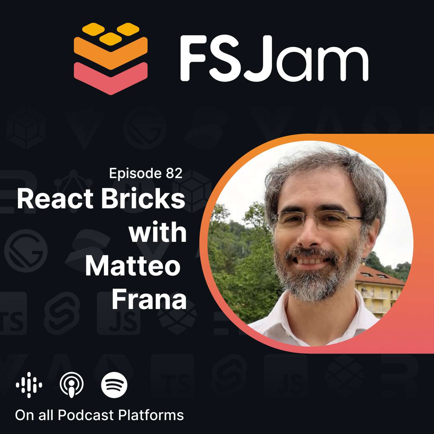 Episode 82 - React Bricks with Matteo Frana episode artwork