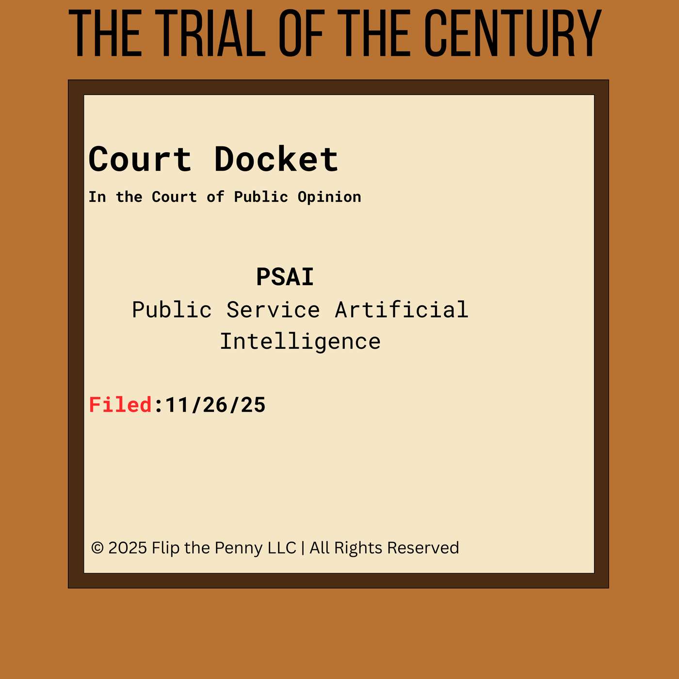 PSAI - Public Service Artificial Intelligence PSAI - Public Service Artificial Intelligence