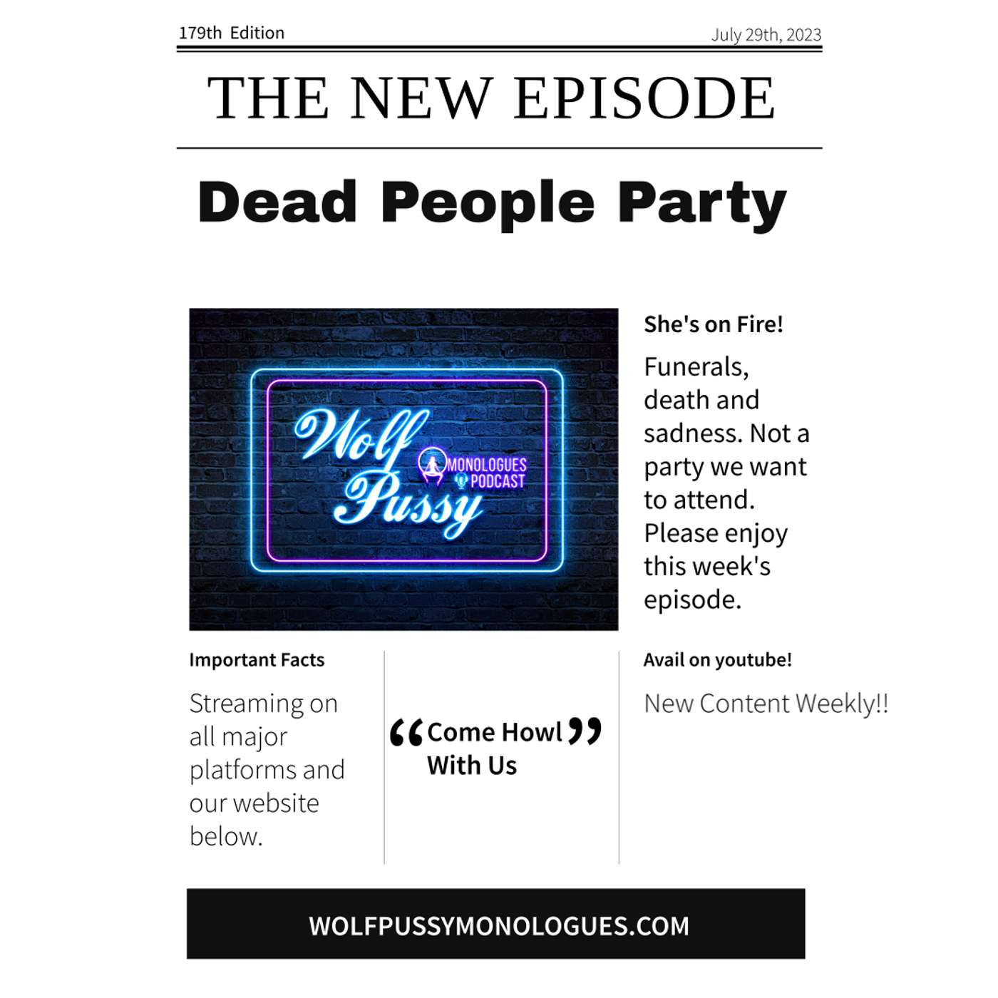 Dead People Party episode artwork