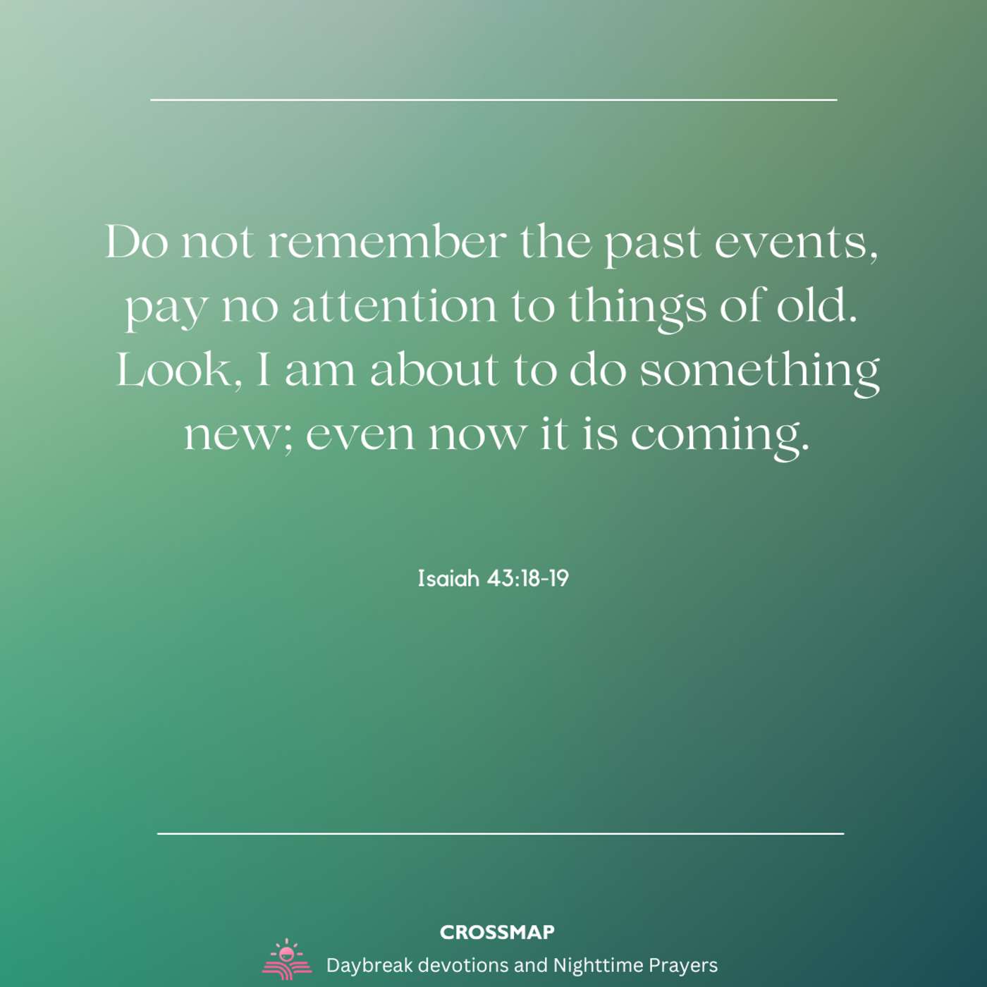 Another New Beginning - A Nighttime Prayer