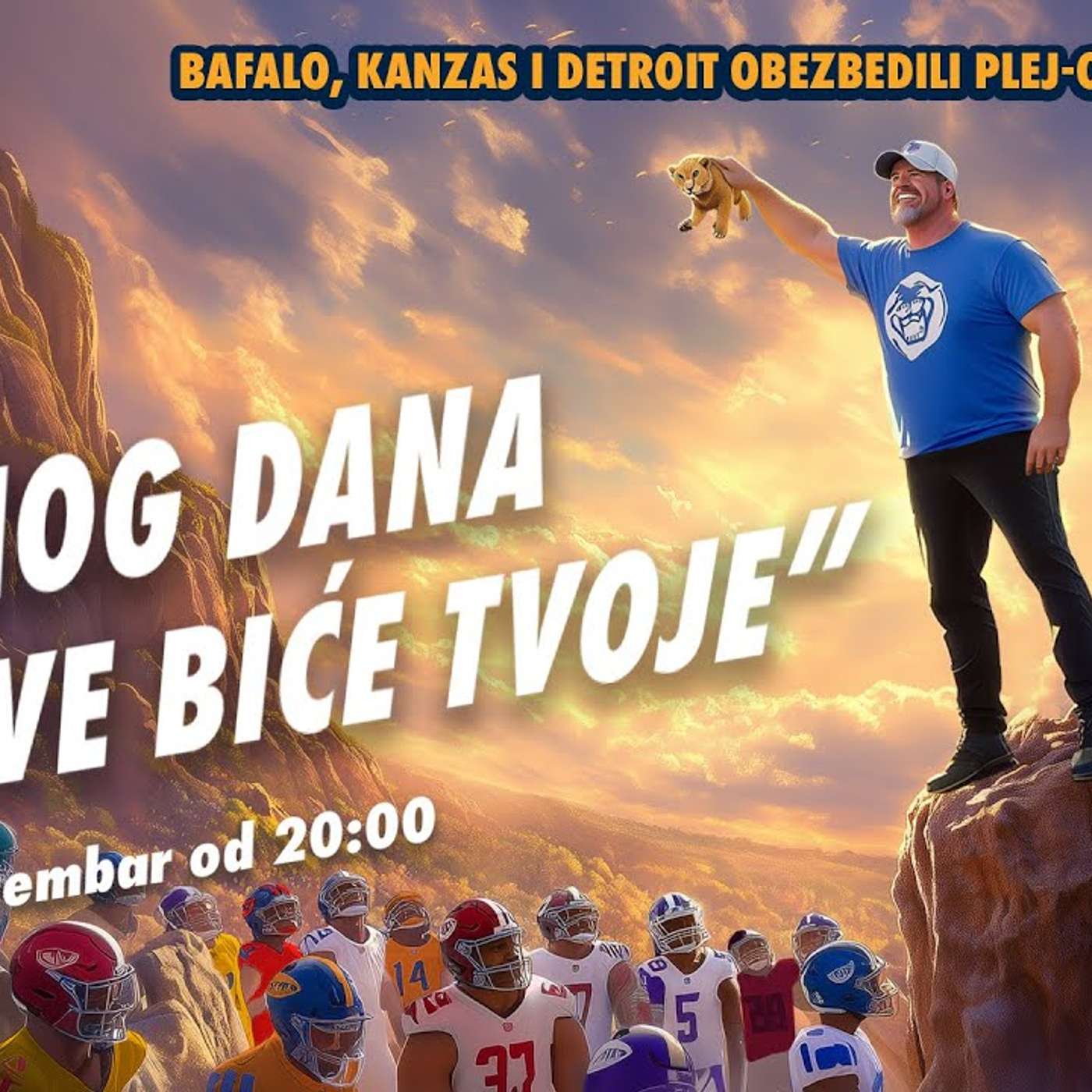 99 jardi #206 NFL: "JEDNOG DANA OVO SVE BIĆE TVOJE" - DETROIT U NAJDUŽEM NIZU POBEDA OD 1934!