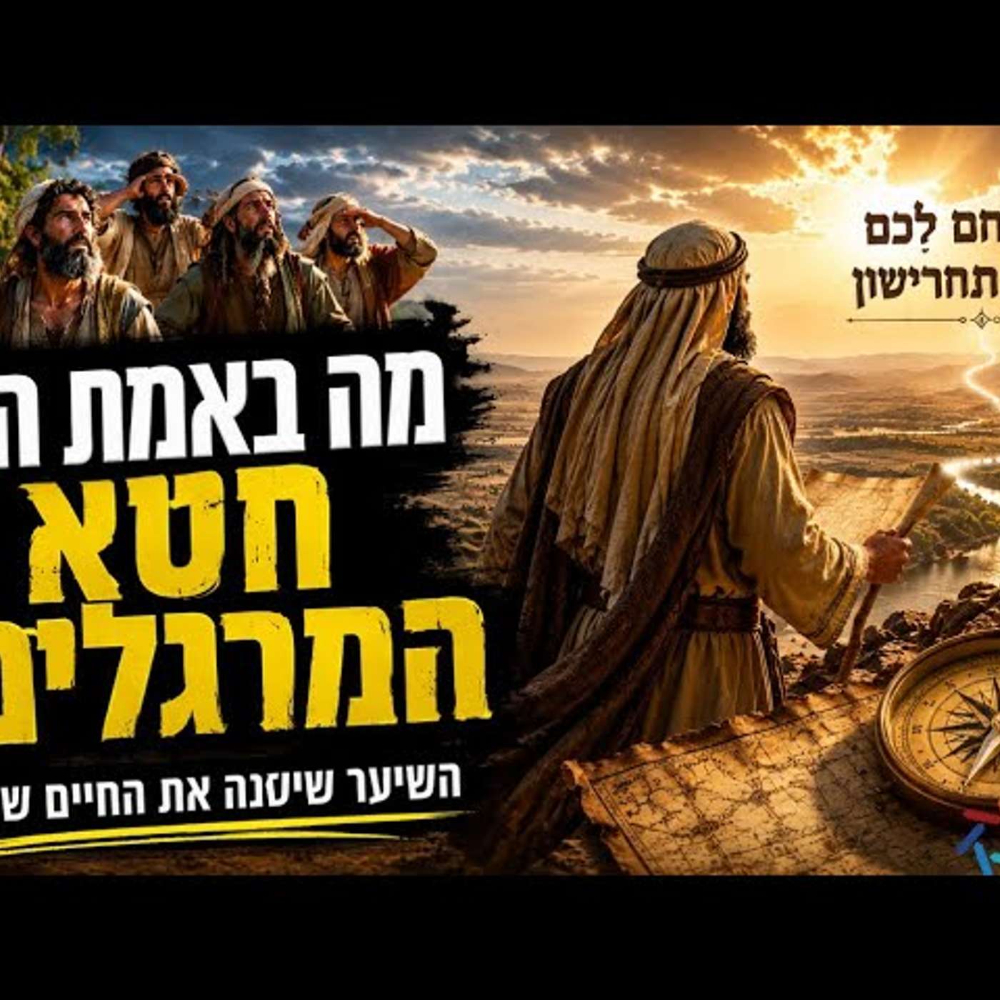 מה באמת היה חטא המרגלים? הסוד שמשנה את היחס לכישלונות, הצלחה, השתדלות וביטחון בחיים | שיעור נשים 9.3 episode artwork