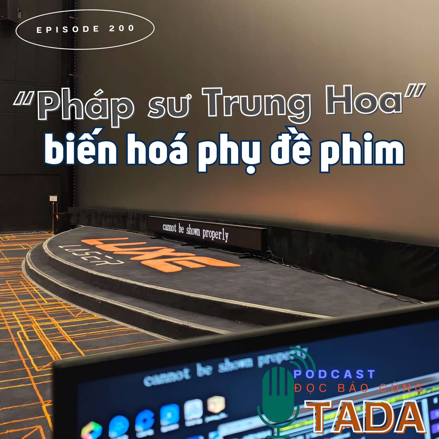 "Pháp sư Trung Hoa" biến hoá phụ đề phim