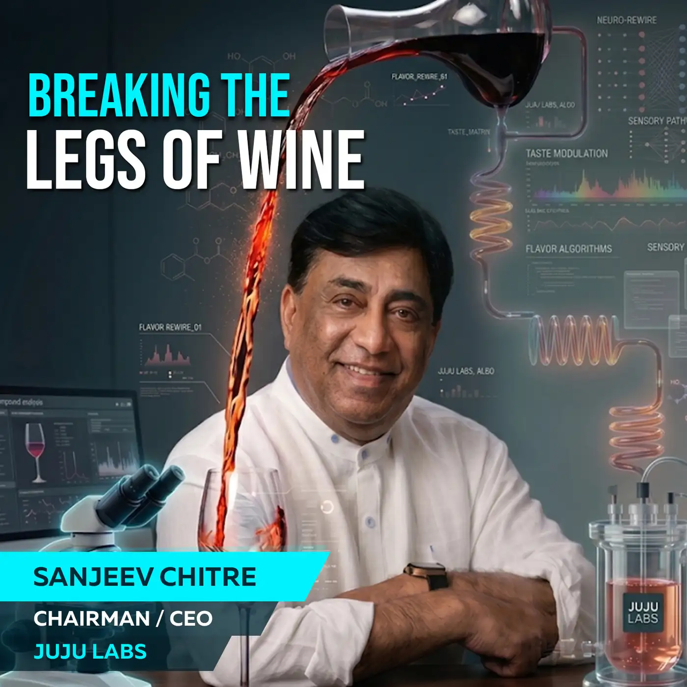 Breaking the Legs of Wine: How JuJu Labs Is Rewiring the Science of Taste with Sanjeev Chitre